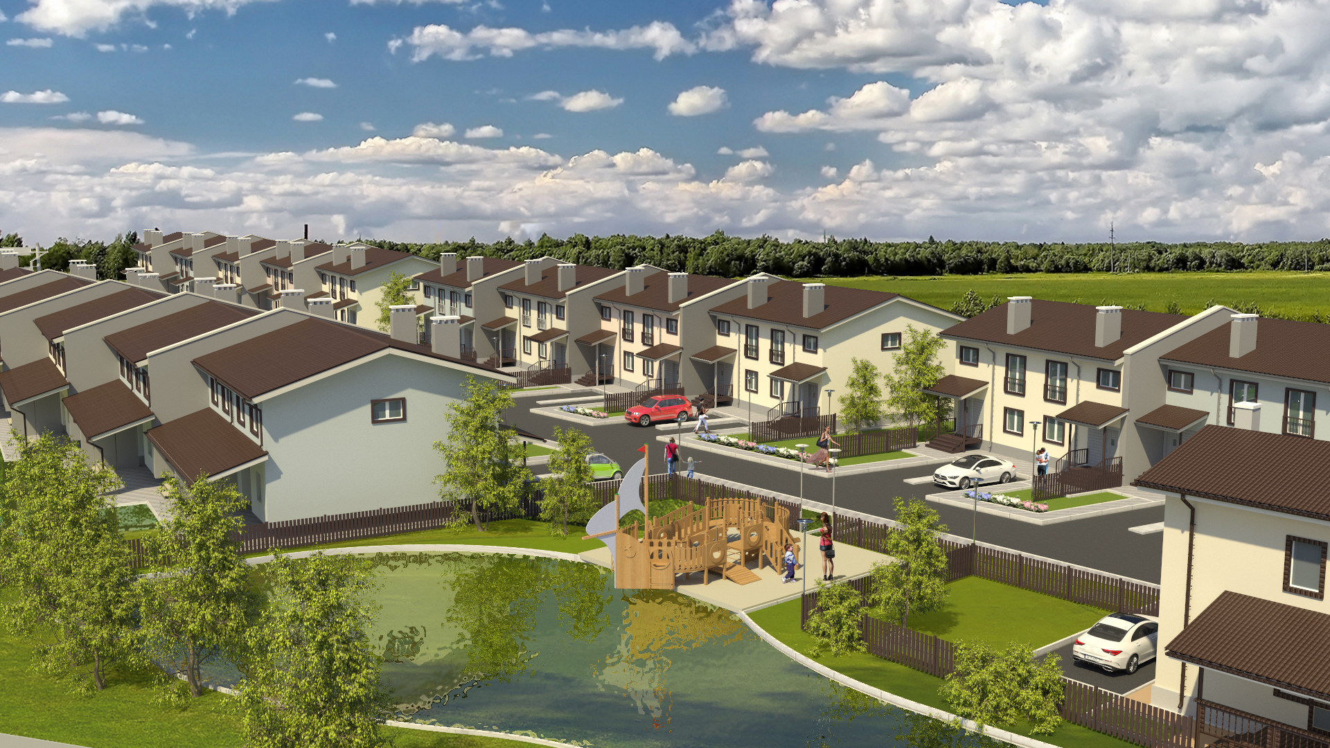 Таунхаусы Задолье